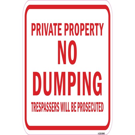 Signmission Safety Sign, 12 in Height, Aluminum, 24845 A-1218-24845